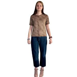 NWT Vintage Leopard Print Sweater